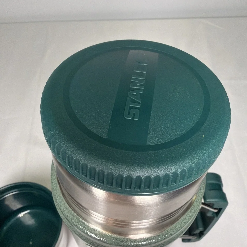Stanley Classic Legendary 24oz Vacuum Insulated Coffee/Food Jar HammerTone Green - Picture 9 of 13